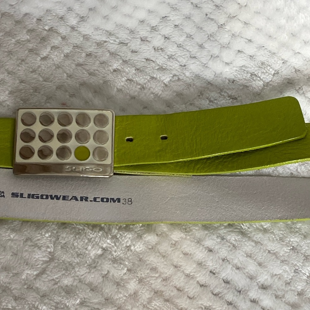 Sligo mens golf belt